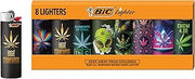 BIC Maxi Special Edition Pocket Lighters, Safe and Reliable, 8-Pack