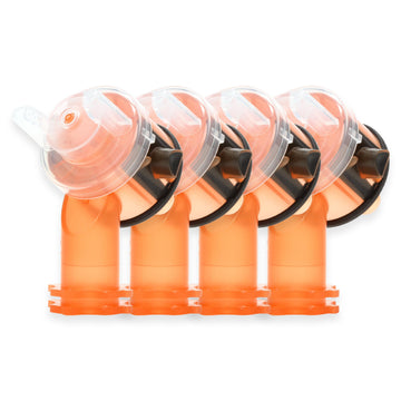Accuspray Atomizing Head by 3M – 4 Count (Pack of 1), Plastic, Orange, Model 16612