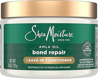 Shea Moisture Bond Repair Leave-In Conditioner Amla Oil 11oz, 11 Fl Oz (Pack of 12)