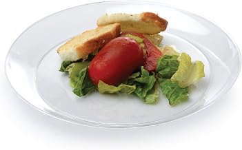 Fineline Settings Savvi Serve Clear 9" Plastic Plate - 1 set - 240 pieces