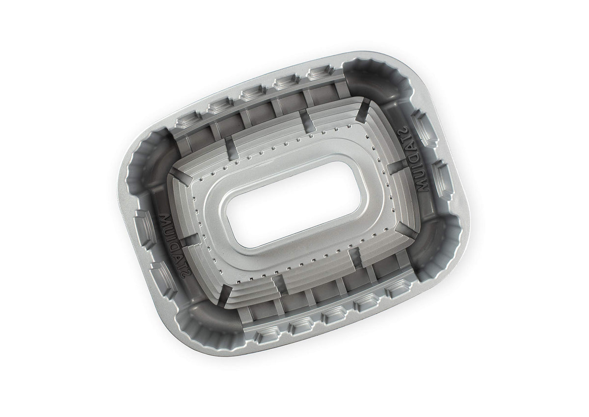 Nordic Ware Metallic Blue / 9 Cup Capacity / Stadium Specialty & Novelty Cake Pans