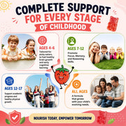 (2 Pack) Methylated Multivitamin Kids Gummies + Omega by FedererSeth – 60 Count (Pack of 2)