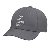 Curtis Living The Curtis Life Name Adjustable Printed Baseball Hat by Curtis Living The Curtis Life Birthday Funny – Cotton, Slate Grey
