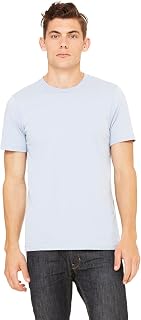 BELLA+CANVAS Bella + Canvas Unisex Jersey Short-Sleeve T-Shirt - HEATHER BLUE - 2XL - (Style # 3001C - Original Label)