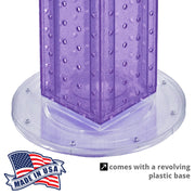 Azar Displays 4 inches x 12 inches x 9 inches / Purple / Pegboard only Panels & Units