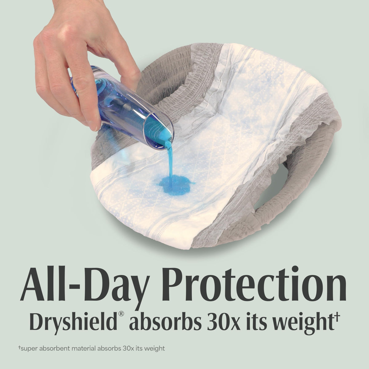 Fresh Protection Adult Diapers for Men by Depend – Large, Polypropylene, Grey, Pack of 17, Model 10036000479260