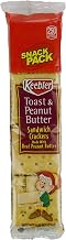 Keebler Kings Blend Toasted and Peanut Butter Sandwich Cracker, 1.8 Ounce - 144 per case.