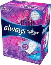 Always Radiant Liners, 48 Count