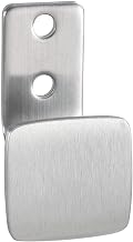 Global Industrial Steel Square Clothes Hook, Silver Satin Finish