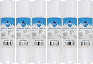 6-Pack Replacement for Everpure EV9293-01 Polypropylene Sediment Filter | Compatible with Everpure Single 10" PreFilter Manifold (EV9293-01) - Universal 10-inch 5-Micron Cartridge