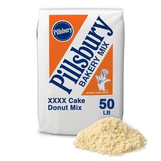 Cake Donut Mix by Pillsbury – 50 lb, 25 x 16.66 x 5 inches