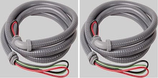 Diversitech 6-12-6NM Number-6 Non Metallic Conduit Whip, 1/2" x 6' AWG 10 THHN (Pack of 2)