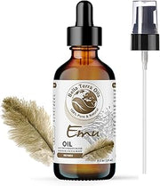 Bella Terra Oils - Emu Oil 4oz - The Ultimate Australian Emu Elixir, Packed with Essential Fatty Acids and Vitamins, Timeless Beauty's Secret Ingredient