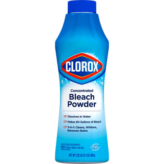Concentrated Bleach Powder by Clorox – 21.1 Ounce (Pack of 1), Model TU_1674040