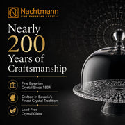 Bossa Nova Footed Cake Plate with Dome by Nachtmann – One Size, Crystal, Clear, Model 0099528-0