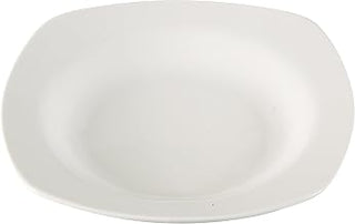 Casafoyer AC-511 ABCO 11.5" Square Pasta Bowl, 26 oz Capacity, Porcelain, Super White, Pack of 12 | (2 Units)