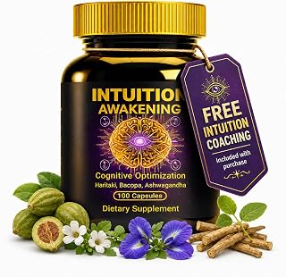 Mental Clarity & Calm Focus Supplement – Ayurvedic Nootropic with Shankhpushpi, Bacopa, Haritaki and Ashwagandha – Non-Stimulant Support for Clear Thinking & Cognitive Performance – 100 Vegan Capsules