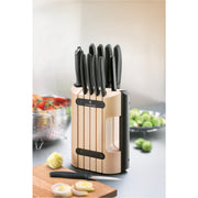 Swiss Classic Cutlery by Victorinox – Set of 11, Stainless Steel, Black, Pack of 11, Model 6.7153.11