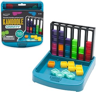 Educational Insights Kanoodle Gravity - 3D Brain Teaser Puzzles for Kids, Spatial Puzzle Games for Adults, Teens and Kids, Problem Solving Toys and Logic Puzzles, Single Player Games