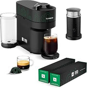Nespresso Vertuo Pop+ Coffee and Espresso Maker by Breville, Samra Origins by The Weeknd, Aeroccino3 Milk Frother and Togetherness Blend, Double Espresso, Light Roast, 20-Count Coffee Pods