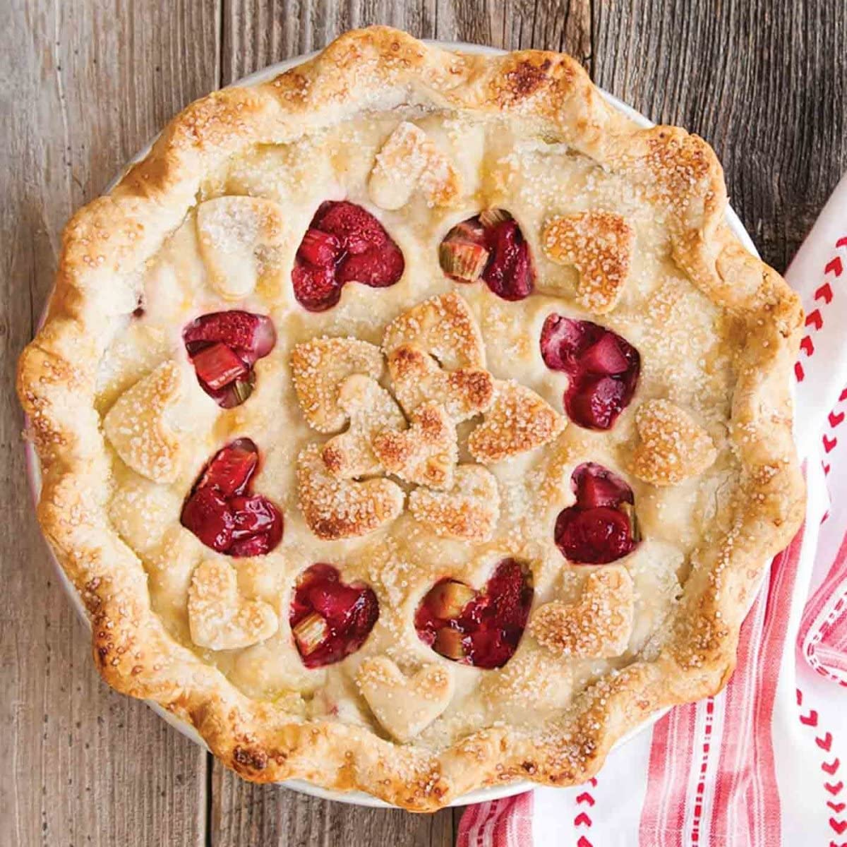 Nordic Ware 12 inch / Lattice & Hearts Pie Top Cutter / Lattice & Hearts Sculpting & Modeling Tools
