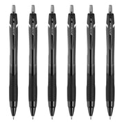 Jetstream Elements Ballpoint Pen by Uni-Ball – 1 Count (Pack of 6), Ballpoint, Black, Model 71638