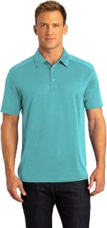 Port Authority Digi Heather Performance Polo. K574 M Maui Blue