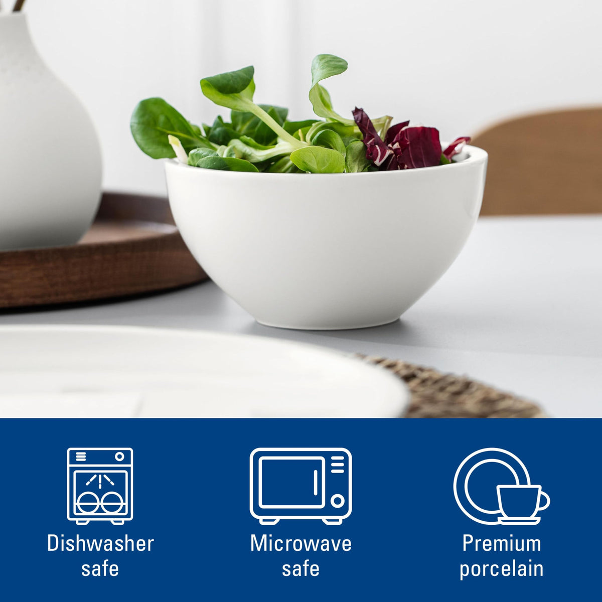 Artesano Original Collection Rice Bowl by Villeroy & Boch – 14.5 oz, 430 milliliters, Porcelain, Creamy White, Model 1041301900