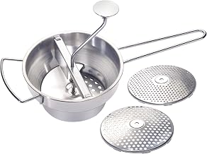 Winco 8" Stainless Steel Commercial Food Mill