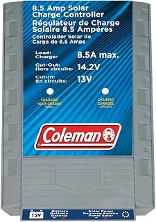 Coleman 8.5 Amp, 12-Volt Solar Charge Controller for 100 Watt Solar Panel