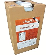 Stratas Foods Superb Pure Canola Oil, 35 Pound - Additive-Free Liquid Cooking & Salad Oil - 1 each
