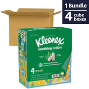 Soothing Lotion Tissues by Kleenex – 32 Count (Pack of 1), Bamboo, White, Model 54289