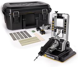 Professional Precision Adjust Elite Knife Sharpener Kit - Complete Sharpening System for Kitchen, Pocket & Hunting Knives - Premium Angle-Guided Sharpening