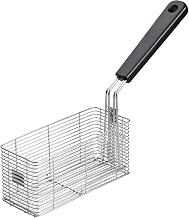 Waring Commercial TFB10 2-Pound Deep Fryers Steel Wire Frying Basket, Twin,Silver