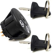 Dixie Chopper Mower Starter Ignition Switch & 2 Keys Kit / LT2000-50 LT1800-44 2250 3360 & More / 500017 500243 500018