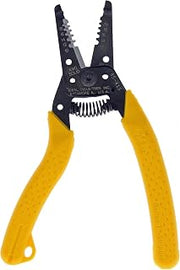 Ideal Industries IDEAL Electrical 45-415 Premium Reflex T-5 Stripper - 10-20 AWG, Wire Stripper, Plier Nose, Slide Lock, Textured Grips,Yellow