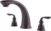 Pfister Avalon 2-Handle Roman Tub Trim, less Hub & Handles, Tuscan Bronze