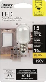 Feit Electric BPT6/SU/LED 15W Equivalent T6 Special Use Non-Dimmable LED Light Bulb, Warm White