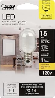 Feit Electric BPT6/SU/LED 15W Equivalent T6 Special Use Non-Dimmable LED Light Bulb, Warm White