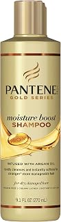 Pantene Pro-V Gold Series Moisture Boost Shampoo, 9.1 fl oz