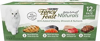 Purina Fancy Feast Grain Free Pate Variety Pack (2 Packs of 12) 3 oz Cans