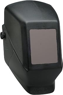Jackson Safety Durable, Comfortable, Hard Hat Adaptable, Fixed Shade W10 HSL 100 Welding Helmet, Black, Universal Size (Case of 10), 15134