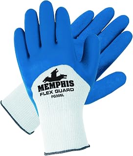 MCR Safety FG305M Flexguard Cotton/Polyester Men's Gloves, Medium, 1-Pair