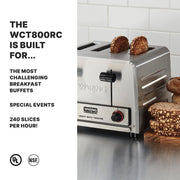 Waring 15-Ampere / WCT800RC / Silver Toasters