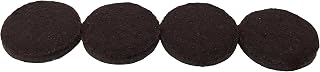 Shepherd Hardware 9868 3-Inch Heavy Duty Self-Adhesive Felt Furniture Pads, 4-Pack, Brown