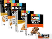 KIND Protein MAX Bundle, Sweet Caramel & Peanut Butter Chocolate Variety