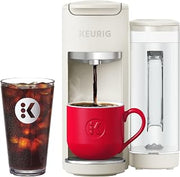 Keurig K-Supreme Hot & Iced Single Serve K-Cup Pod Coffee Maker Gen2, Warm Stone