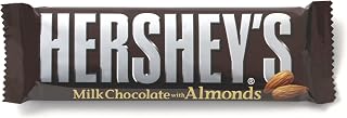 HERSHEY'S Milk Chocolate with Almond Vend Bar, 36-Count