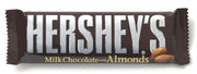 Milk Chocolate with Almond Vend Bar by HERSHEY'S – 36 Count (Pack of 1)
