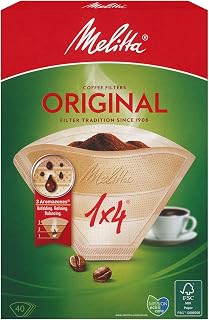 Melitta Classic Filter Papers 1x4 40 Pack 100g